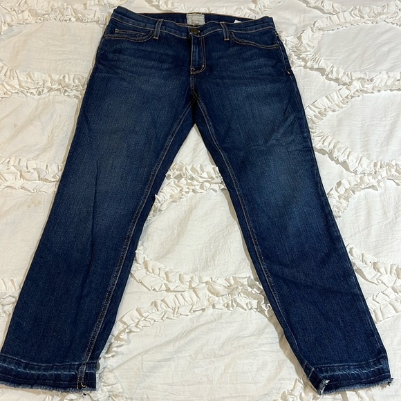 Current/Elliott”The cropped straight” jeans size 28 - Picture 1 of 8